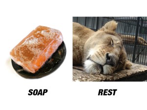More funky acronyms: SOAP and REST. 
